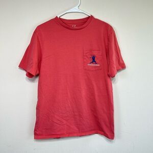 Vineyard Vines Short Sleeve Tee Wind Up Shot Pocket Tee Small Men